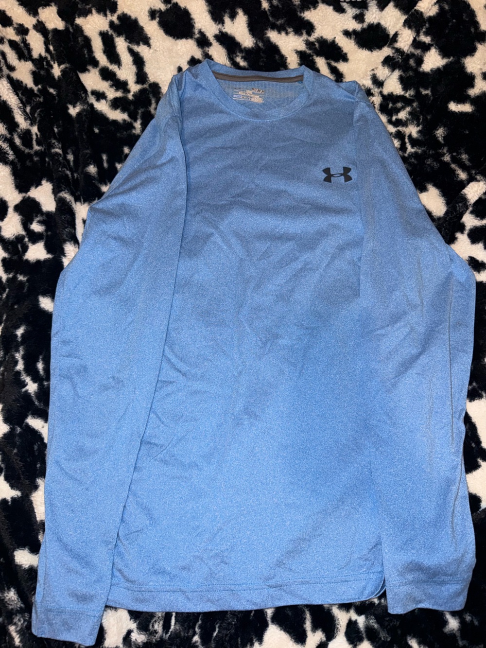 Under Armour Men’s Light Blue Athletic cold gear Size M